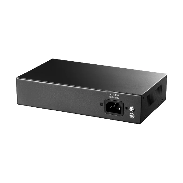 FS1006P 4-პორტიანი PoE+ სვიჩი 10/100M, 60W, +2 Uplink
