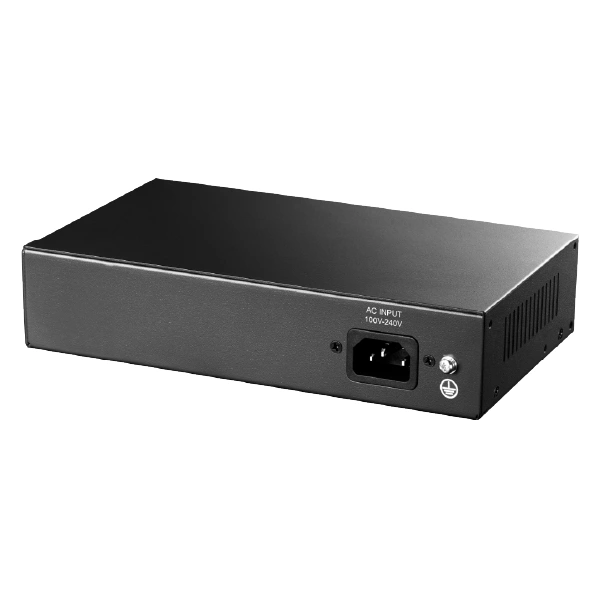 FS1010P 8-პორტიანი PoE+ სვიჩი 10/100M, 2 Uplink პორტით 120W