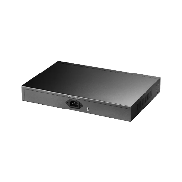 FS1026PS1 24-პორტიანი PoE+ სვიჩი 10/100M, 2 გიგაბიტიანი პორტით და 1 SFP სლოტით 300W