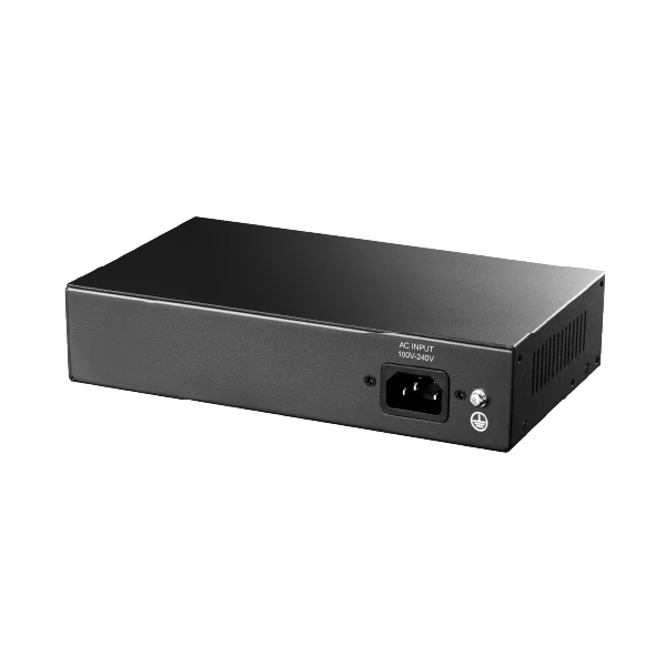 GS1010P 8-პორტიანი გიგაბიტიანი PoE+ სვიჩი 2 გიგაბიტიანი Uplink პორტით 120W